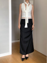 Blissing Scarf Sleeveless T-shirt