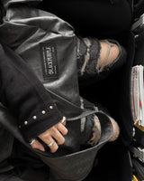Bohemian damage pants