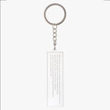 TAB ACRYLIC KEYRING