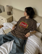 Grow Vintage Dying Over Short Sleeve