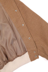Wool Sporty Jacket [Brown]