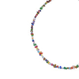 mini gemstone necklace (mix)