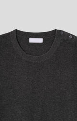 [S/S] ショルダーボタンハーフニット(4color)