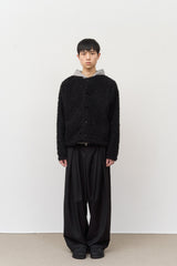 Vピンタックワイドパンツ