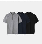 マッスルフィットラグランリベッドハーフジップアップショートスリーブT
