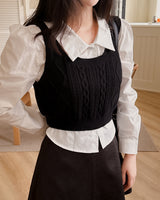 Fisherman's Vest & Round Shirt Set