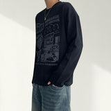 Clip Stretch Knit Long Sleeve T-shirt (3 colors)