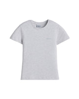 (W) ZRS Spray Logo Tee (WHITE MELANGE)