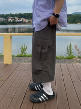 Nylon Stopper Half Pants 4C