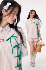 Dear Days Petal Boxy Shirt (Pink)