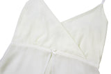 リシャラップスリーブレス (white)