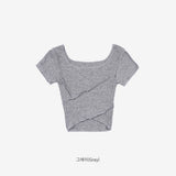 スアラインゴルジショートスリーブTシャツ