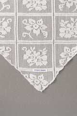 Crochet lace scarf