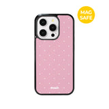 【MADE】Mini Dot Ballet Pink iPhone case [Glossy Glass/Magsafe]