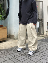 No.1385 P curved wide cotton PT (4color)