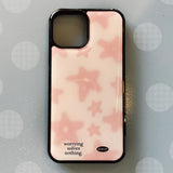 holiday epoxy bumper case (doodle star)