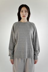 Raglan pigment long sleeve, Grey