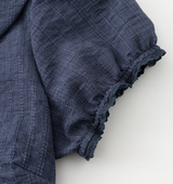 Avena Pintuck Collar Blouse