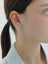 26SS★ Essence (W) Heart Bubble One-Touch Earrings