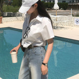 【BELLIDE MADE】定番セミクロップド半袖シャツ＆ブラウス