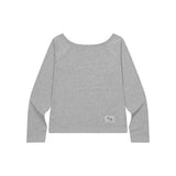 LIV オフショルダー ラグラン ロングスリーブ Tシャツ(3COLOR)