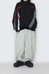 eyelet string nylon pants