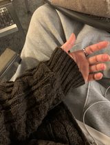 Crew Daily Two Way Hooded Knit Padding