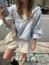 Mini cotton denim(2color)
