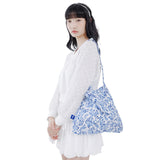 Celadon Flower Bag