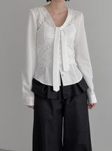 Mua Pad Lace Sleeveless
