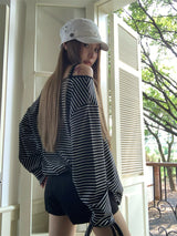 Proud Stripe Loose Fit T-Shirt