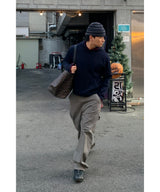 Layered fingerhole knit