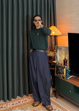 Men's カシミアウォッシャブルラウンドニット 20COLOR