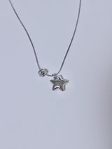 All surgical steel shooting star necklace