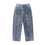 Front pocket washing denim (2color)
