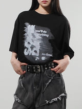 (UNISEX) ダブルラインレザーベルト