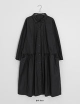 Coyal Cotton Shirt Long One Piece