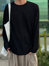 HM リネンルーズフィットロングスリーブ