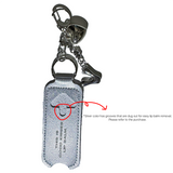 Good kisses initial lipbalm keychain (3color)