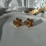 Metal Rose Piercing - Gold Color