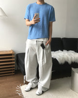 Barel Two Tuck Denim Pants