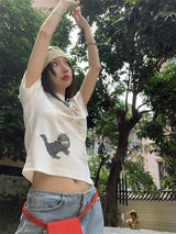 キューティアニマルショートスリーブTシャツ