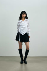 HALO WRAP SHIRT / WHITE