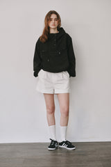 Anorak hood jumper (Black)