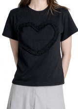 フリルハートTシャツ