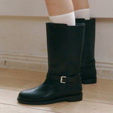 Belt Middle Boots
