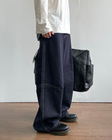 Indip Wide Denim Pants