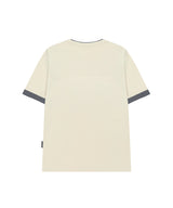 Heaven Sent Color Layered Roll-up T-shirt - PALE YELLOW