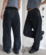 Wave point denim