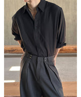 [Unisex] Sliky overfit shirts(3color)